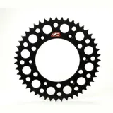 RENTHAL Aluminium Ultra-Light Self-Cleaning Rear Sprocket 224U - 520 for KTM, Husqvarna, Husaberg 224U-520-52GPBK RENTHAL Aluminium Ultra-Light Self-Cleaning Rear Sprocket 224U - 520 for KTM, Husqvarna, Husaberg 224U-520-52GPBK
