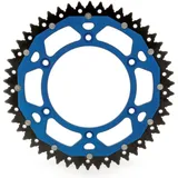 ART Dual-components Aluminium/Steel Ultra-Light Self-Cleaning Rear Sprocket 822 - 520 for Husqvarna, Beta, for: Gas Gas ART-822-49-BLU