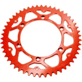 ART Aluminium Ultraleichtes Selbstreinigendes Kettenrad 210 - 520 für Honda CR125R, CR250R, CR500R ART-210A-48-RED