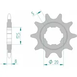 AFAM Standard Stahlritzel vorne 94306 - 520 für Sherco ST0.8, ST1.25, ST2.0 Scorpa 300TWENTY 94306-10