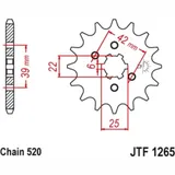 JT SPROCKETS Steel Standard Front Sprocket 1265 - 520 for Honda XL250K, XL250S