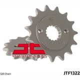 JT SPROCKETS Standard Stahlritzel vorne 1322 - 520 für Honda TRX400SPORTRAX, XR400R JT SPROCKETS Standard Stahlritzel vorne 1322 - 520 für Honda TRX400SPORTRAX, XR400R
