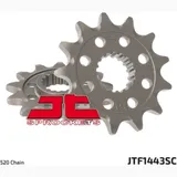 JT SPROCKETS Selbstreinigendes Stahlritzel vorne 1443 - 520 für Suzuki RM-Z450 JTF1443.14SC