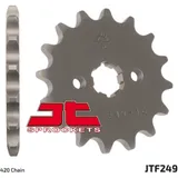 JT SPROCKETS Standard Stahlritzel vorne 249 - 420 für Honda, Kawasaki, Suzuki JTF249.14