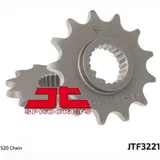 JT SPROCKETS Standard Stahlritzel vorne 3221 - 520 für Polaris 3002X4, 3004X4, 350LTRAILBOSS JTF3221.11