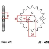 JT SPROCKETS Steel Standard Front Sprocket 418 - 428 for Kawasaki KE100, KE125, KH125 Yamaha DT125