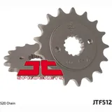 JT SPROCKETS Standard Stahlritzel vorne 512 - 520 für Kawasaki ELIMINATOR250, ESTRELLA250, GPZ400 JTF512.17