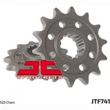 JT SPROCKETS Steel Standard Front Sprocket 741 - 525 for Ducati 1000MONSTER, 1000MULTISTRADA, 1000SSSUPERSPORT