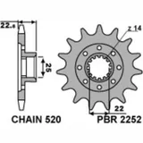 PBR Standard Stahlritzel vorne 2252 - 520 für MV Agusta F3675 2252.17.18NC