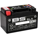 BS BATTERY SLA Wartungsfreie Batterie Werkseitig aktiviert - BTX7A für SYM, Kymco, Peugeot