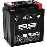BS BATTERY SLA Wartungsfreie Batterie Werkseitig aktiviert - BB10L-B2 für Piaggio X9125 Suzuki GS500