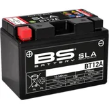 BS BATTERY SLA Battery Maintenance Free Factory Activated - BT12A for Suzuki, Kymco, Aprilia