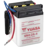YUASA Battery Conventional without Acid Pack - 6N4-2A-4 for Honda, Suzuki, Aprilia