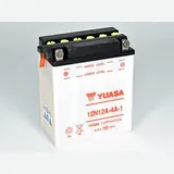 YUASA Battery Conventional without Acid Pack - 12N12A-4A-1 for Benelli, Ducati, Honda