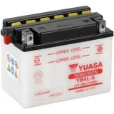 YUASA Konventionelle Batterie ohne Säurepack - YB4L-A für Peugeot, Piaggio, Gilera