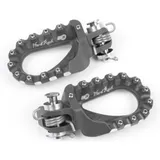 S3 Hard Rock Enduro Fußrasten Aluminium titan für KTM, TM Racing, Husqvarna