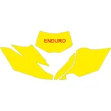 BLACKBIRD Plate Stickers Green for: Yamaha WR450F for WR450F