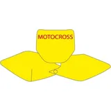STARTNUMMERNFELDER SCHWARZ SchwarzBIRD für Kawasaki KX250F, KX450F