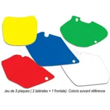 BLACKBIRD Startnummern-Untergründe weiss für: Husqvarna TE/FE für FE250, FE350, FE450