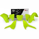 RACETECH Plastic Kit Neon Yellow for: Husqvarna for FC250, FC350, FC450