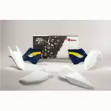 RACETECH Plastic Kit OEM Color (2016) White/Blue/Yellow for: Husqvarna for Husqvarna FE250, FE350, FE450 RACETECH Plastic Kit OEM Color (2016) White/Blue/Yellow for: Husqvarna for Husqvarna FE250, FE350, FE450