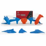 RACETECH Plastik-Kit vintage blau/orange für: KTM SX/SX-F für 125SX, 150SX, 250SX
