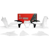 RACETECH Plastik-Kit weiß/schwarz für: KTM für 150EXC, 250EXC, 250EXC-F RACETECH Plastik-Kit weiß/schwarz für: KTM für 150EXC, 250EXC, 250EXC-F