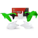 RACETECH Plastik-Kit Originalfarbe (2017) grün/weiß/schwarz für Kawasaki KX250F RACETECH Plastik-Kit Originalfarbe (2017) grün/weiß/schwarz für Kawasaki KX250F