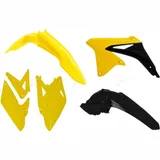 Kunststoff-Kit Racetech Originalfarbe 2009 gelb für Suzuki RMX450Z