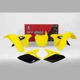RACETECH Plastik-Kit Originalfarbe (2017) gelb/schwarz für Suzuki RM-Z250