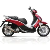 YASUNI Scooter 4 Schalldämpfer für Aprilia, Piaggio, Gilera