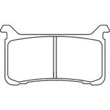CL BRAKES-Bremsbeläge 1252C60 Sintermetall für Honda CBR1000RR