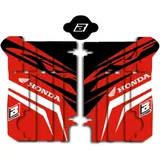 BLACKBIRD Dream Graphic 4 Radiator Louvers Graphic Kit for: Honda CRF 250 A105N