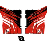 BLACKBIRD Dream Graphic 4 Kühlerlamellen Grafik-Kit für: Honda CRF 250 für CRF250L, CRF250R, CRF250X