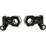 GILLES AXB Chain Tighteners Black Mate for: Triumph Ducati Scrambler 800 for SCRAMBLER1100, SCRAMBLER800