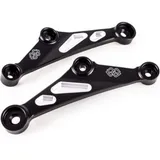 GILLES TOOLING Motorhalterung Schwarz/Silber für Kawasaki Z900RS