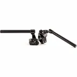GILLES Adjustable Clip-on Bars Black for Yamaha YZF-R1
