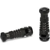 GILLES Foldable Footpegs Black