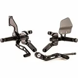 GILLES VCR38GT Adjustable Rearset Black for: Honda CB1000R