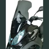 V PARTS Hoher Schutz Windschutzscheibe Klar für: Piaggio MP3 für MP3300, MP3350, MP3400