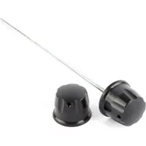 GILLES GTA Fork and Swingarm Protection (Wheel Axle) Black for: Suzuki SV650