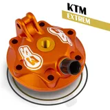 S3 Extreme Enduro Cylinder Head & Insert Kit Low Compression Orange for: KTM for 300EXC