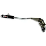 BIG ONE Factory Auspuffanlagen - komplette Anlagen Steel Pipe/Schwarz Aluminium Schalldämpfer für Beta RRT50ENDURO, RRT50MOTARD