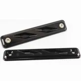 GILLES TOOLING Seitlicher Kühlerschutz Schwarz für Suzuki SV650 Yamaha MT-03