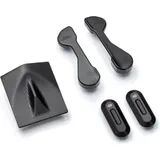GILLES TOOLING Race Cover Kit Schwarz für: Yamaha YZF-R6