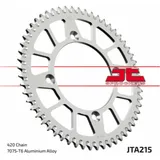 JT SPROCKETS Aluminium Ultraleichtes selbstreinigendes Kettenrad 215-520 für Honda CR80R, CR85R, CRF150R