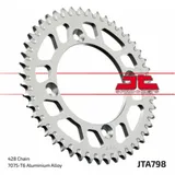 JT SPROCKETS Aluminium Ultra-Light Self-Cleaning Rear Sprocket 798 - 428 for Yamaha YZ85