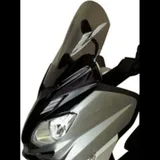 V PARTS Double Curve Windschutzscheibe Klar für: Yamaha X-Max 125/250 für X-MAX125, X-MAX250 BY140DCIN