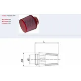 BMC Air Filter Tapered Ø60mm - FMSA60-100