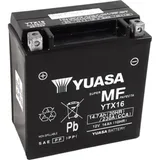 YUASA W/C Battery Maintenance Free Factory Activated - YTX16 FA für Suzuki, Kawasaki, BMW